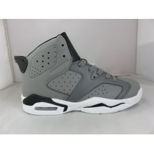 Grey Basketball Shoes Hollow out Sneaker